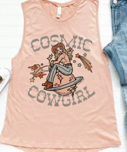 Miss Mud Pie Cosmic Cowgirl Tank New Arrivals