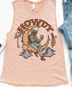 Miss Mud Pie New Arrivals Cosmic Howdy Cowgirl Tank