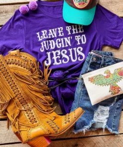 GTN Leave The Judgin To Jesus Tee Clothing