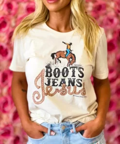 GTN Boots Jeans Jesus T-shirt