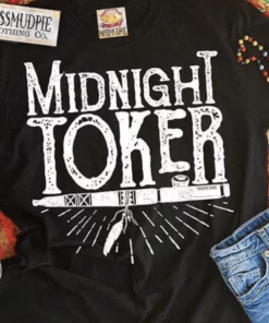 Miss Mud Pie Clothing Midnight Toker Tee - Black